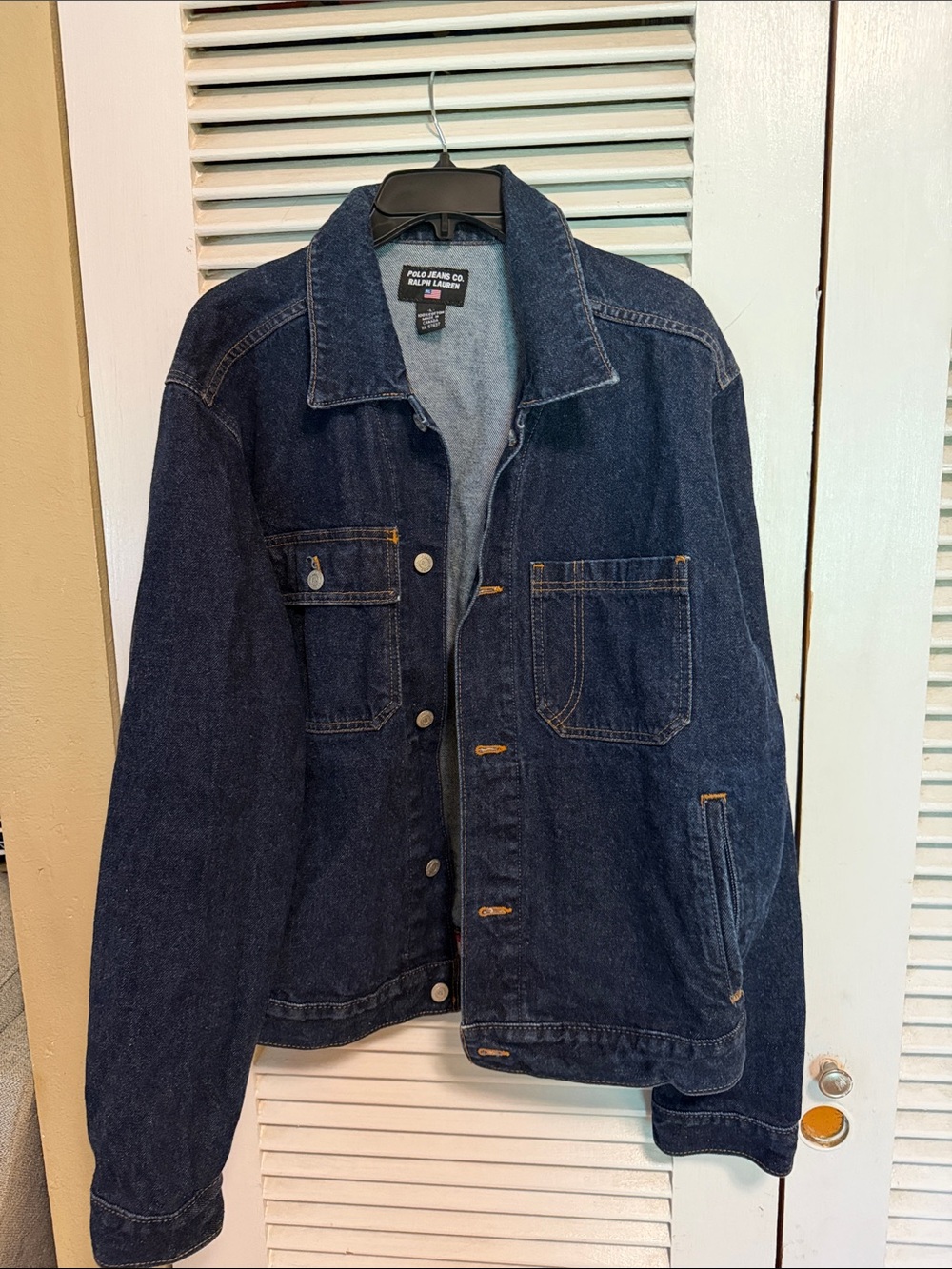 Polo by Ralph Lauren Dark Blue Denim Shirt Jacket